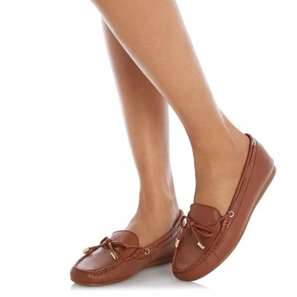 Michael‎ Kors Sutton Leather Moccasin Loafers size 8.5